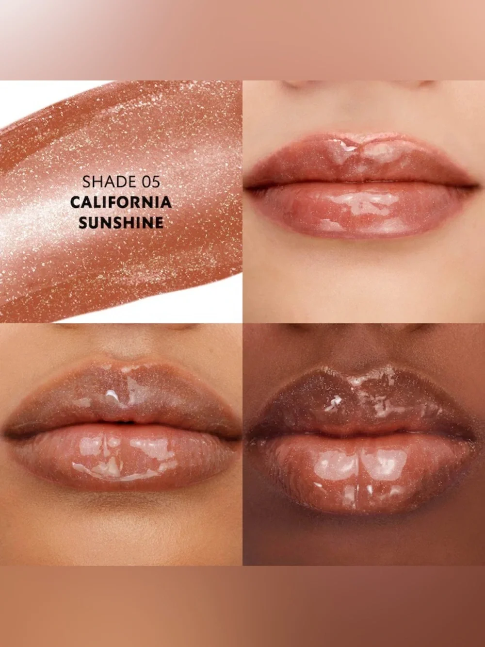 YSL Loveshine Plumping Lip Oil Gloss - 05 California Sunshine